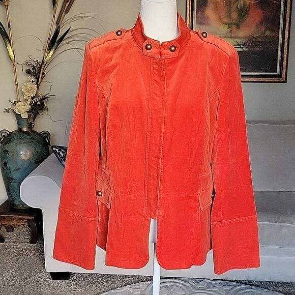 Anne Klein Velvet Jacket - Picture 1 of 12